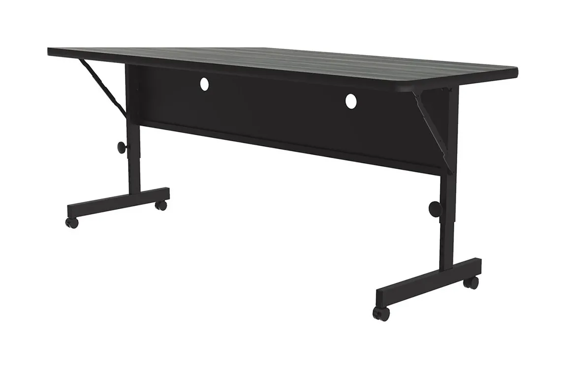 small flip top nesting training table 11