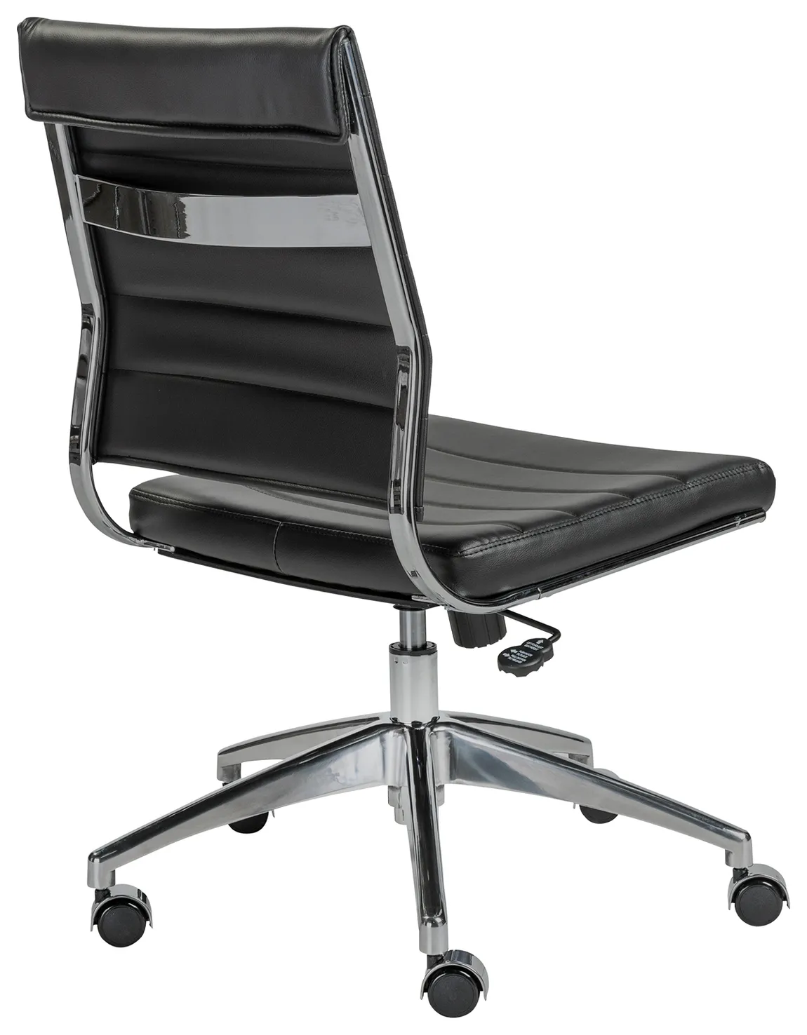 Modern Low Back Armless Office Chair