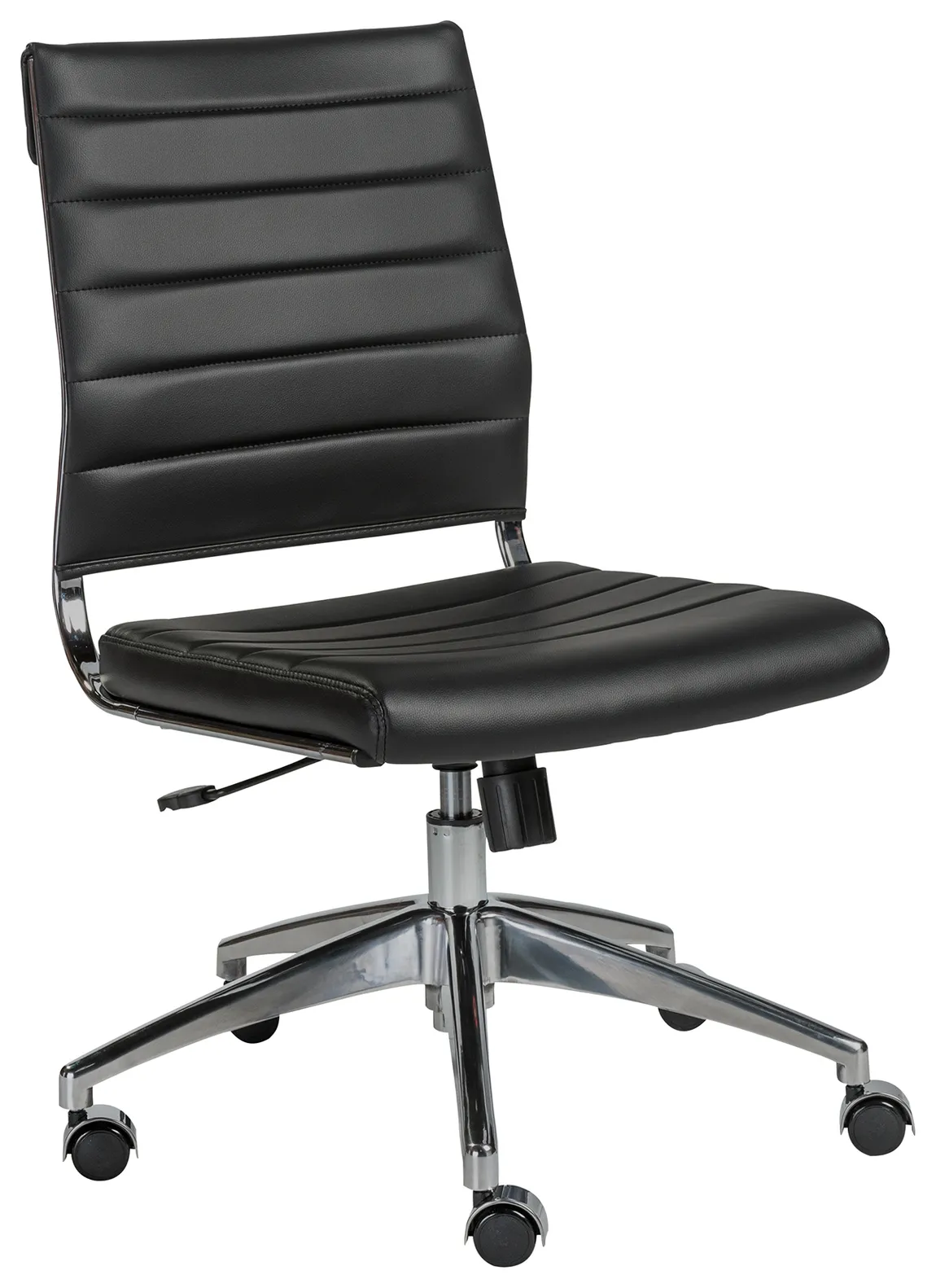 Modern Low Back Armless Office Chair
