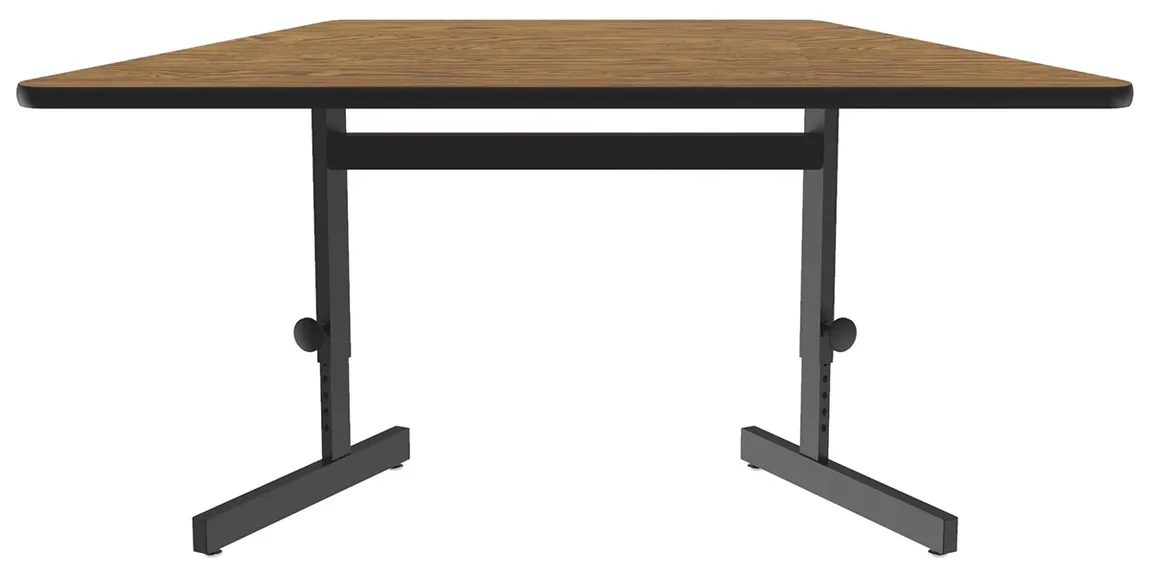 Adjustable Trapezoid Training Table