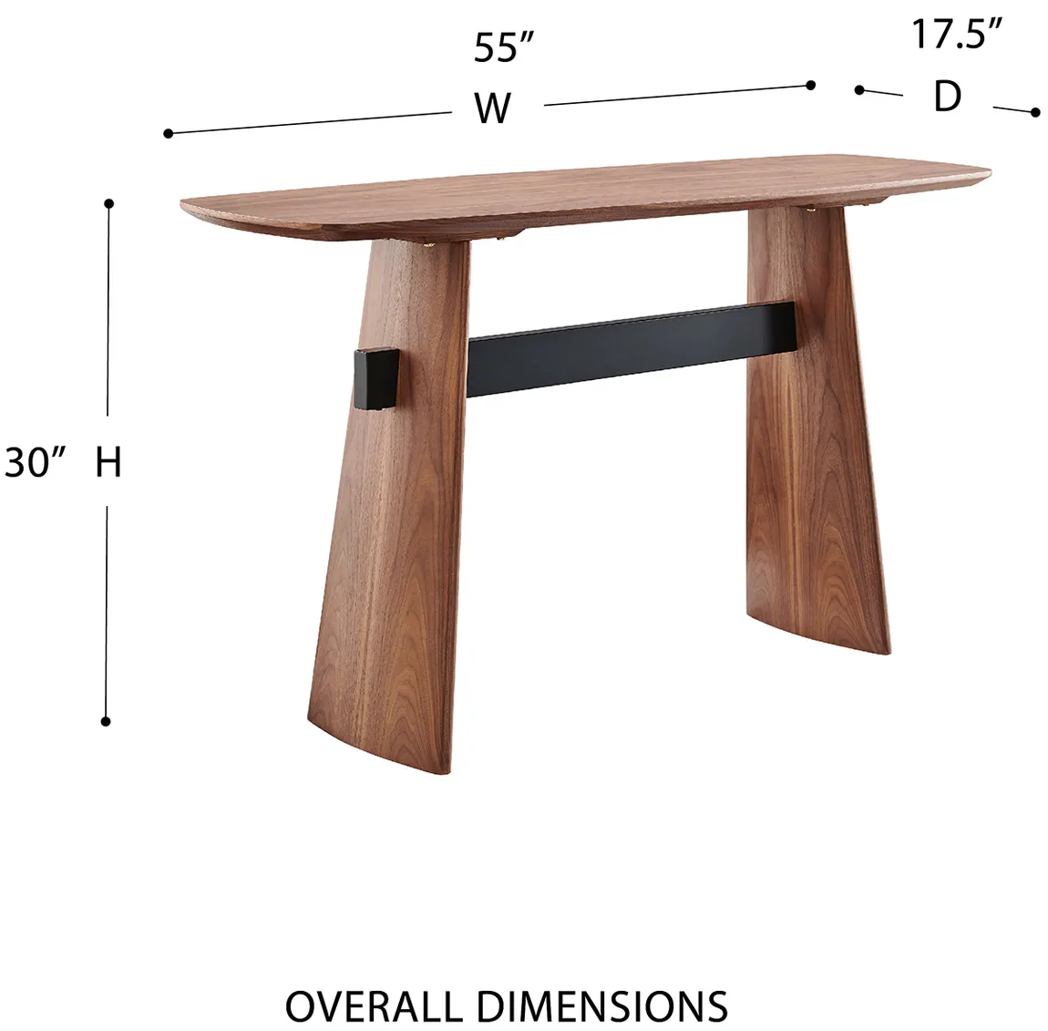 Modern Nordic Console Table