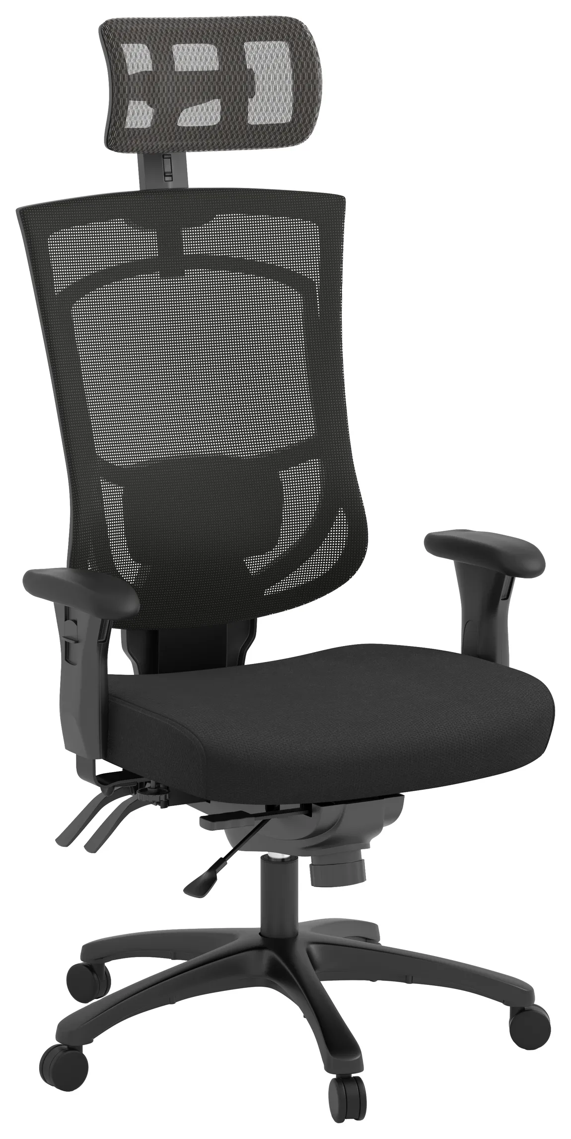 Heavy Duty Office Chair with Headrest at Madison Liquidators