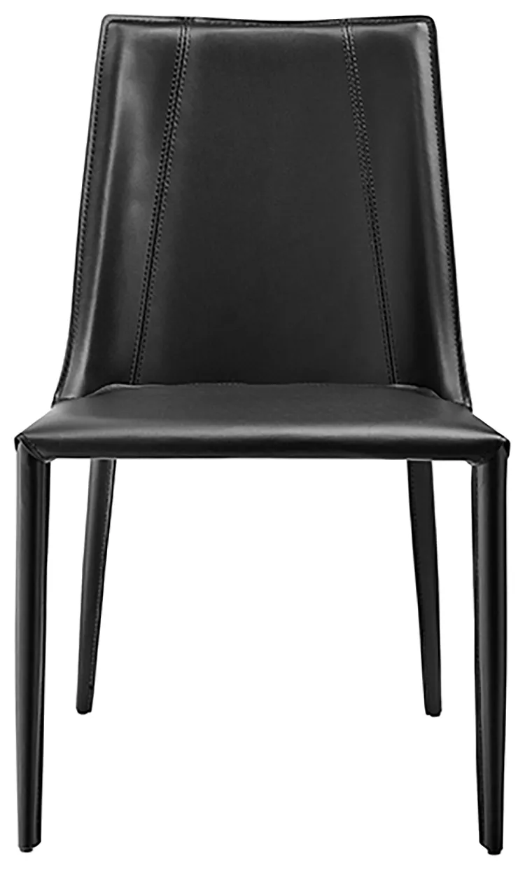 Minimalist Leather Guest Chair