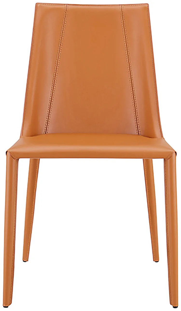 Minimalist Leather Guest Chair