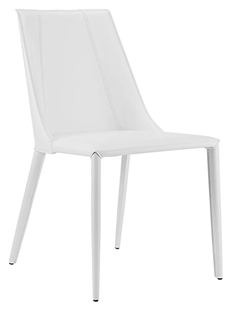 Minimalist Leather Guest Chair