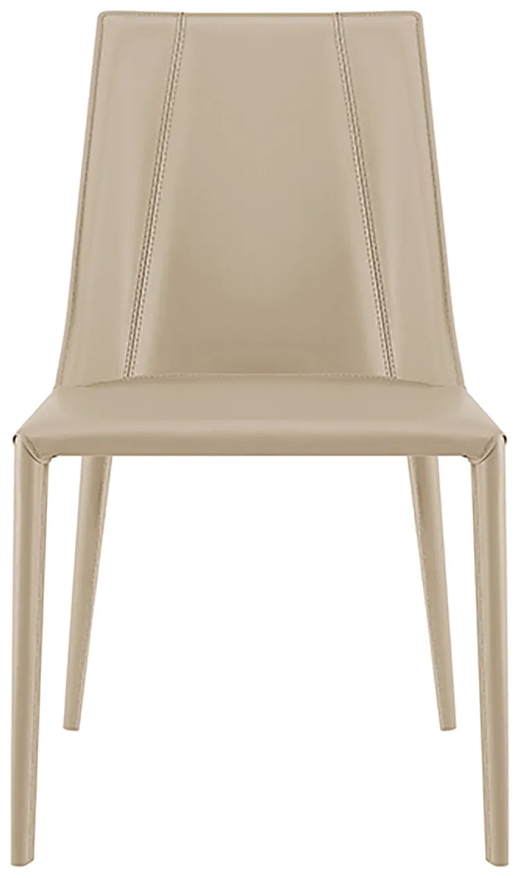 Minimalist Leather Guest Chair