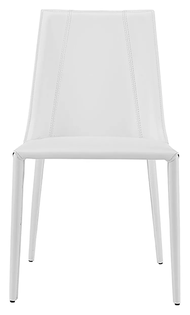 Minimalist Leather Guest Chair