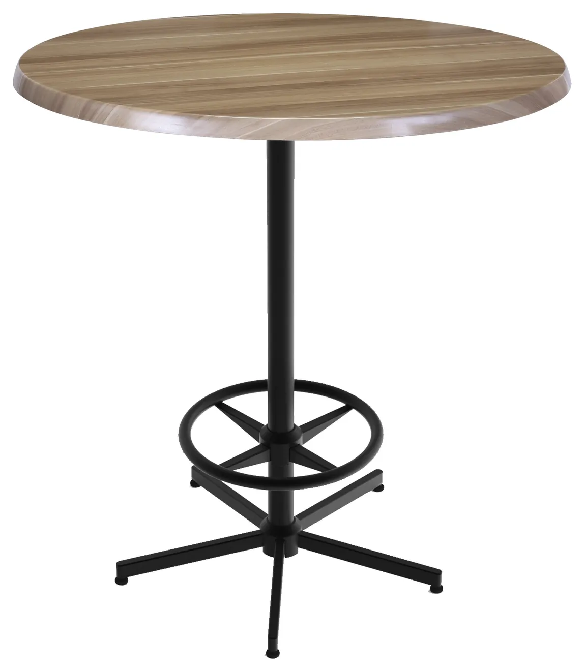 Round Bar Height Table