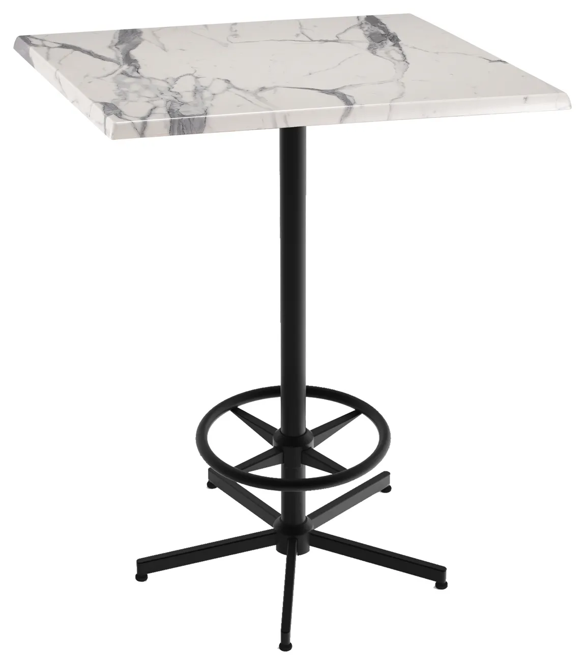 Square Bar Height Table