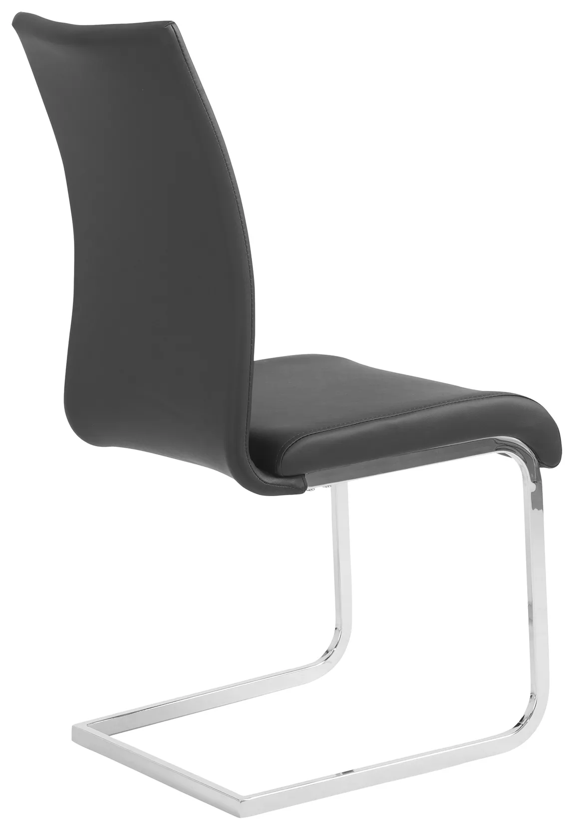 Contemporary Cantilever Side Chair - Set of 4