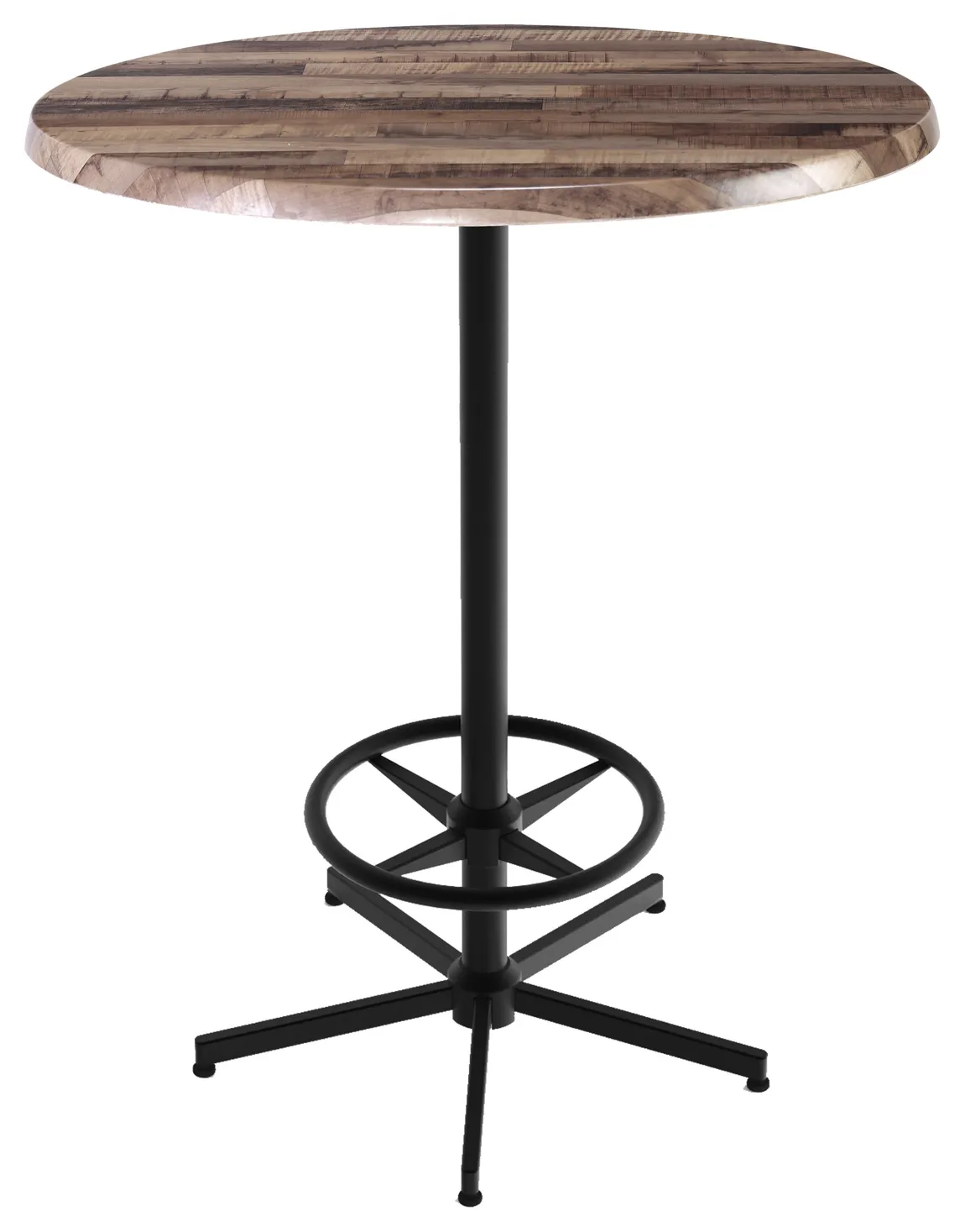 Round Bar Height Table