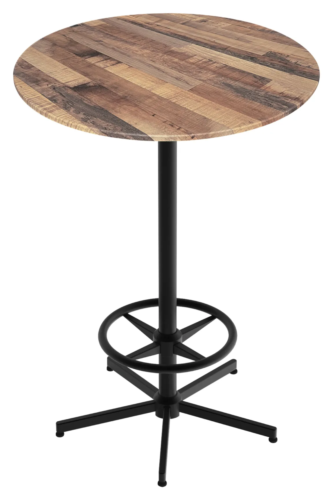 Round Bar Height Table