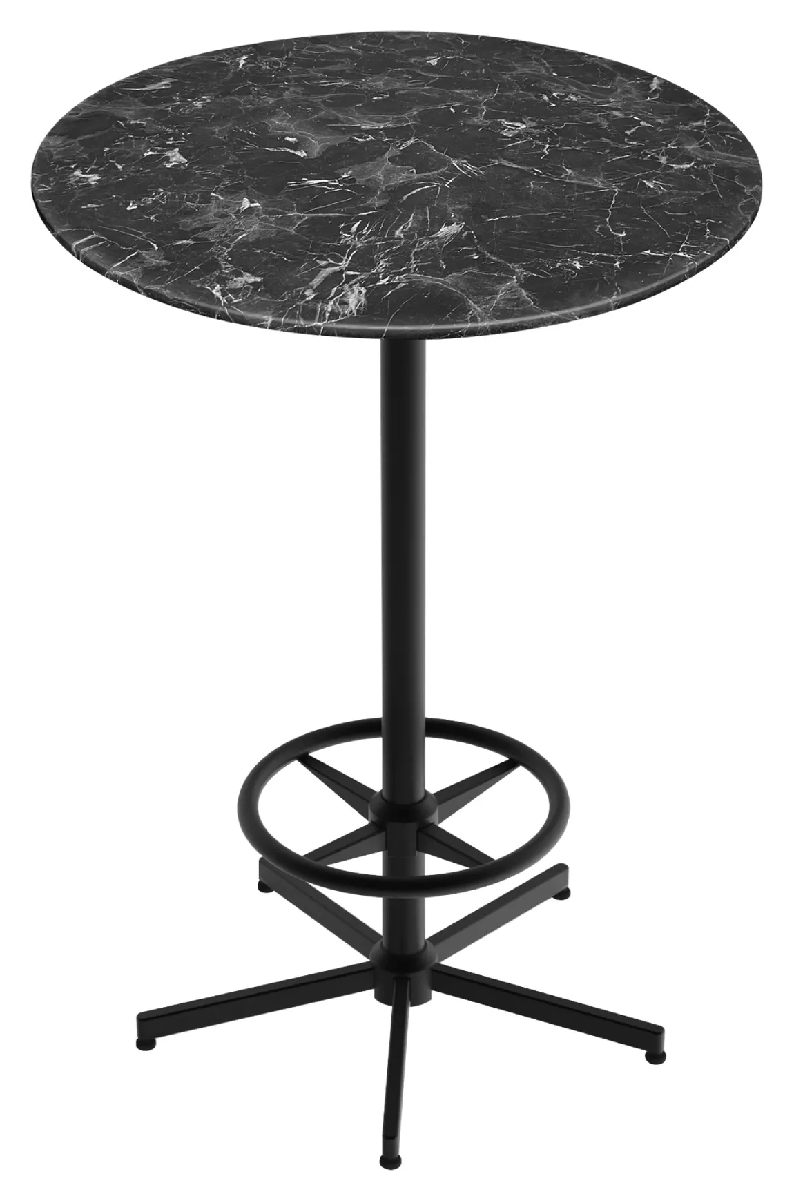 Round Bar Height Table