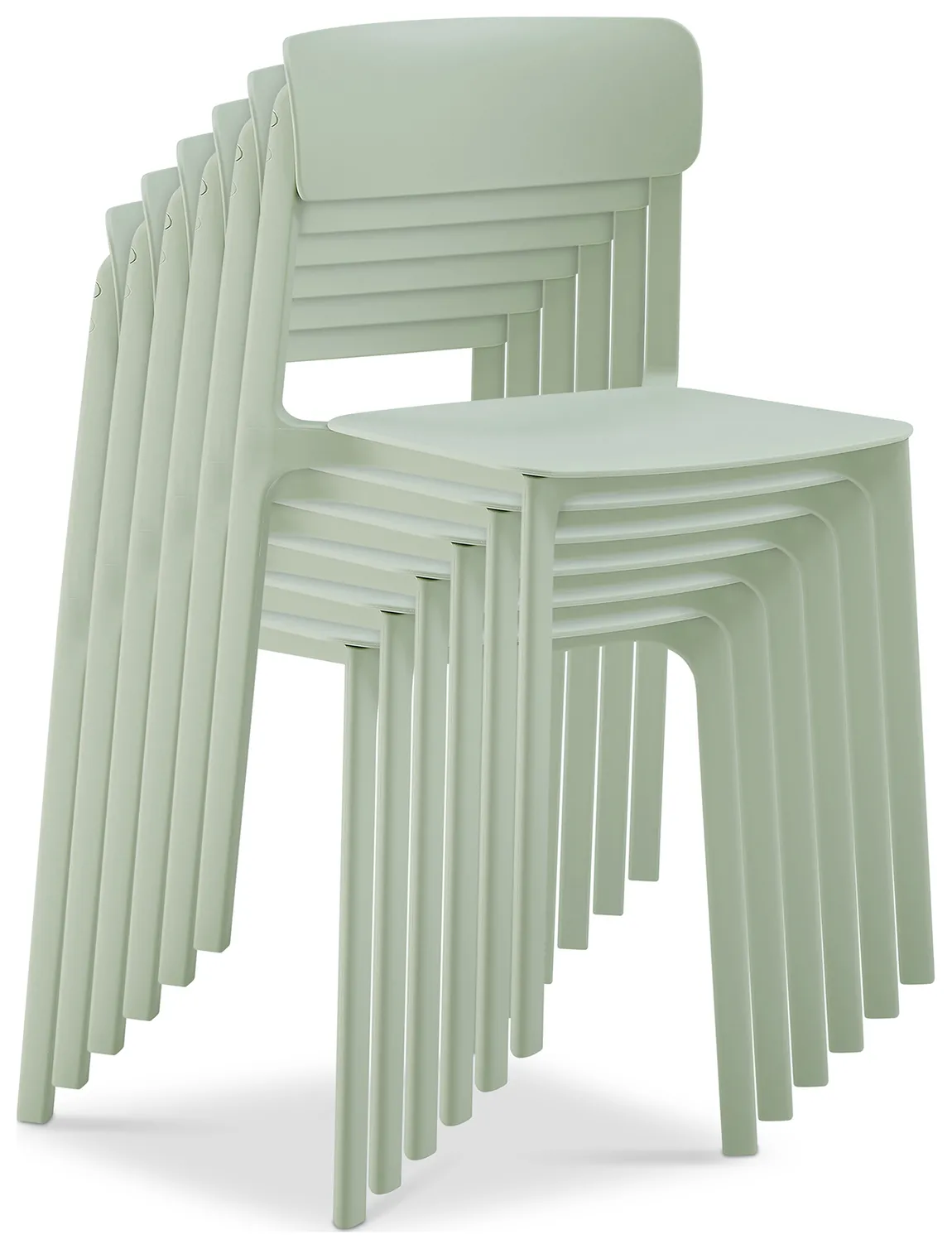 Universal Molded Stacking Chairs - Set of 2