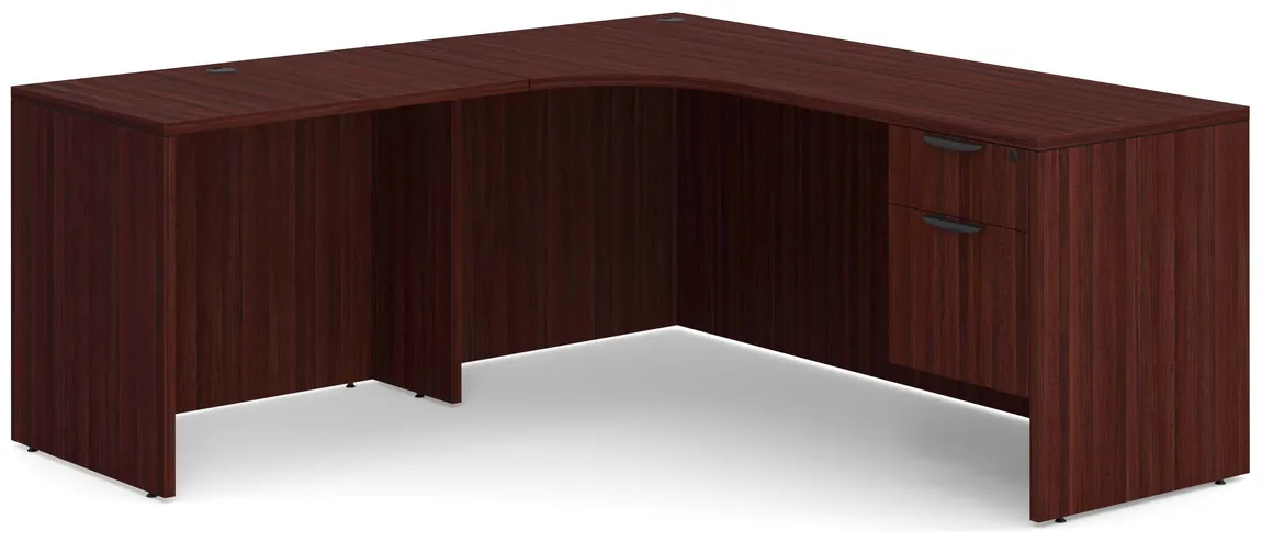 Corner Office Desk with Storage