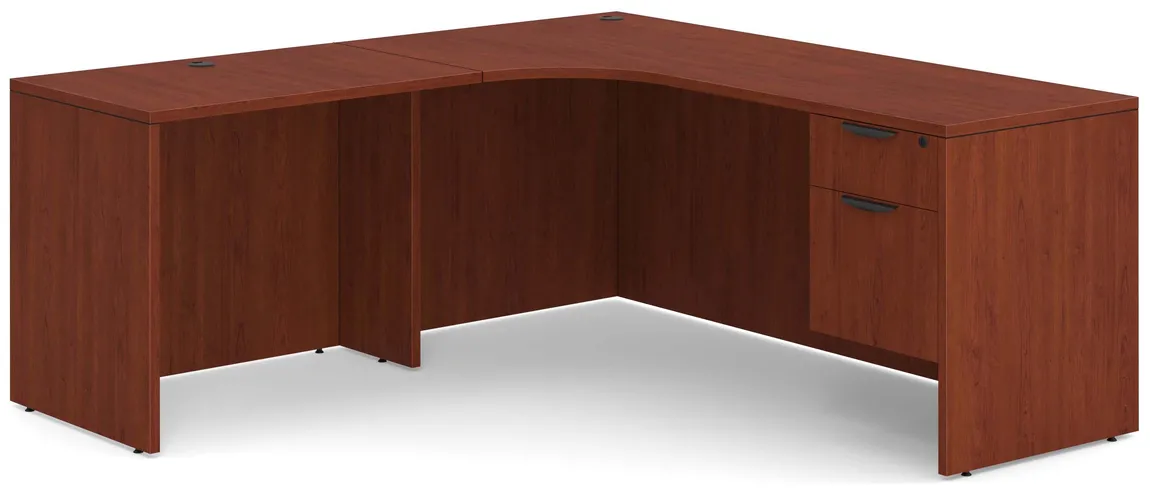 Corner Office Desk with Storage