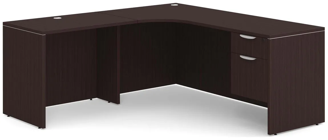 Corner Office Desk with Storage