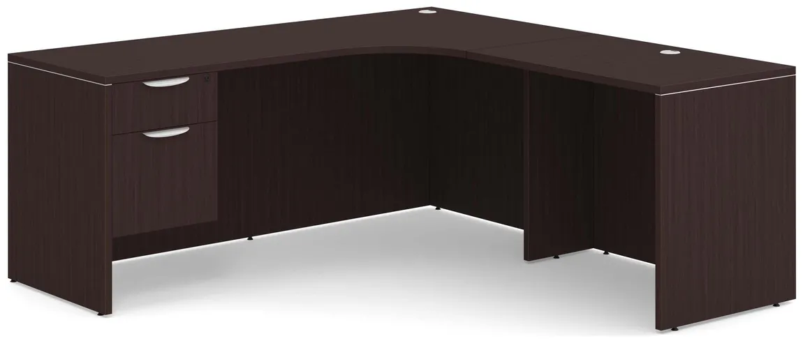 Corner Office Desk with Storage