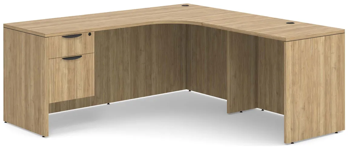 Corner Office Desk with Storage
