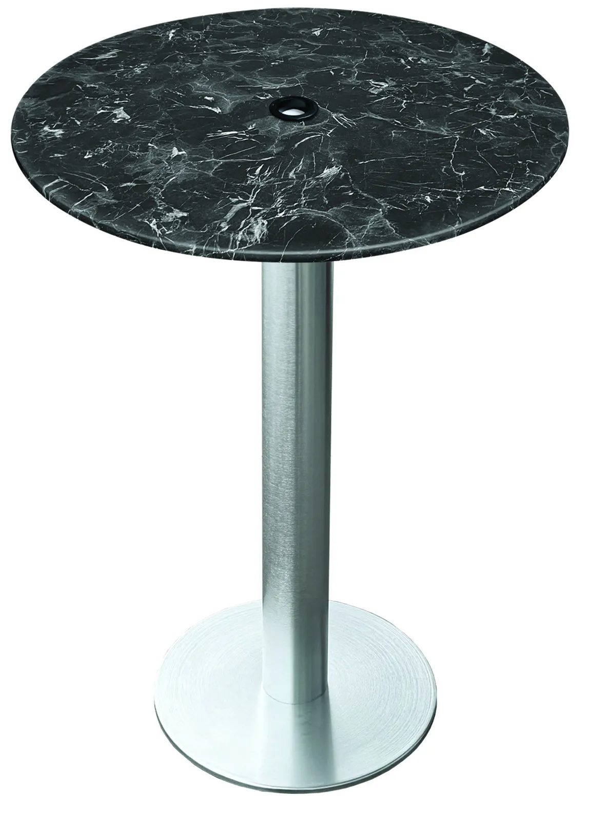 Round Outdoor Bar Height Table