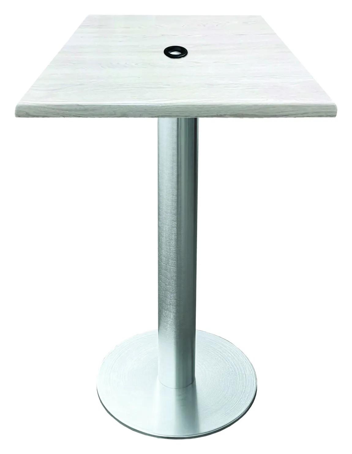 Outdoor Dining Table with Umbrella Hole