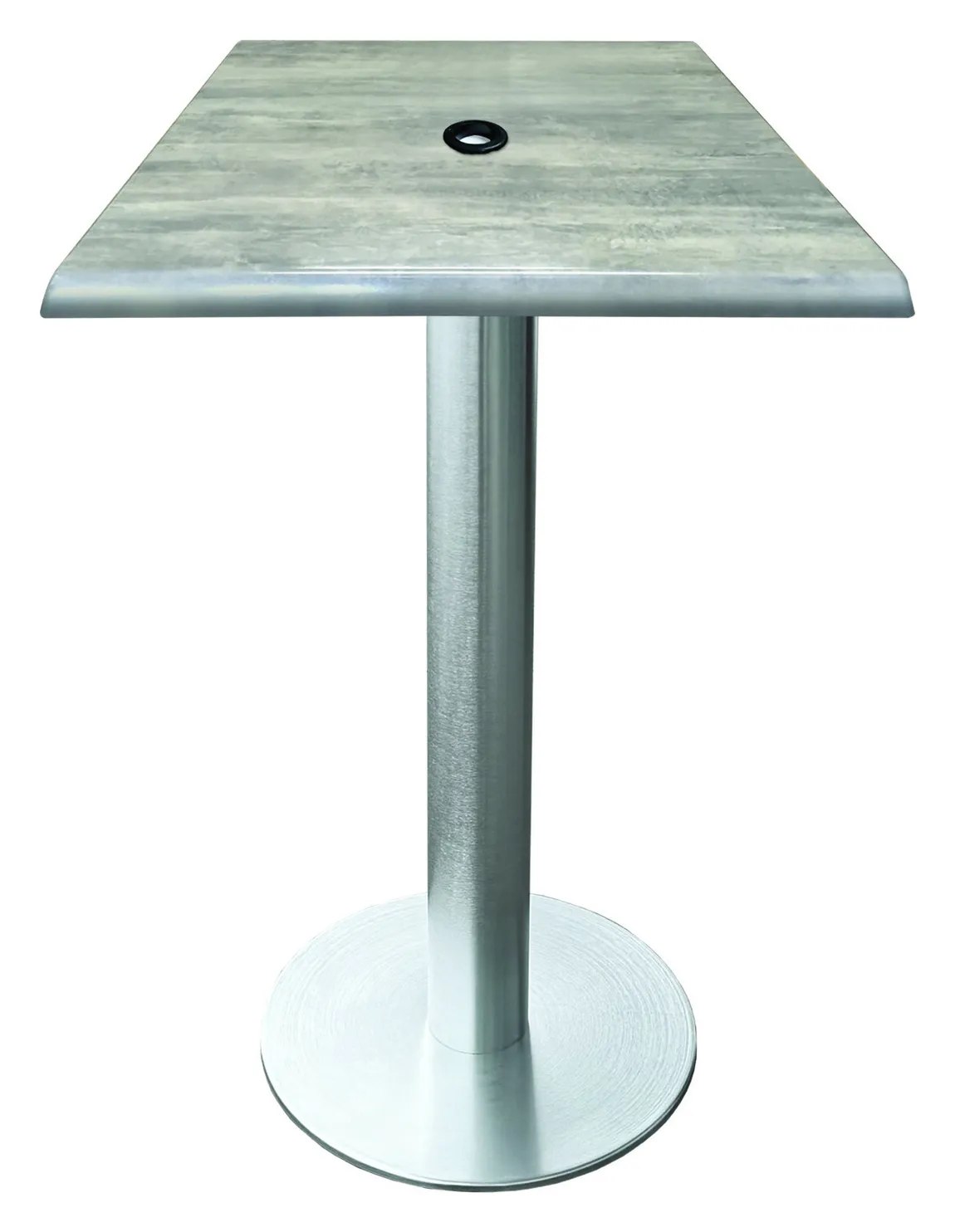 Outdoor Dining Table with Umbrella Hole