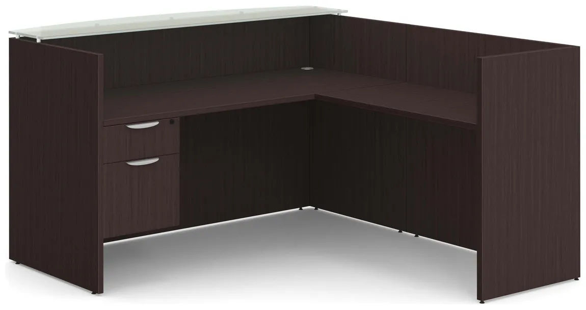L-Shaped Reception Desk