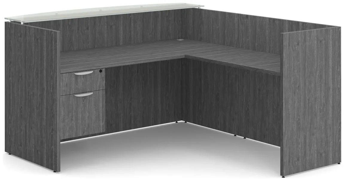 L-Shaped Reception Desk