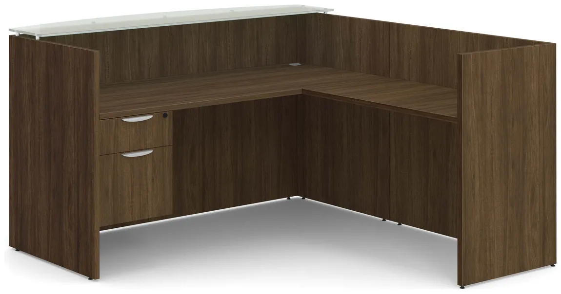 L-Shaped Reception Desk