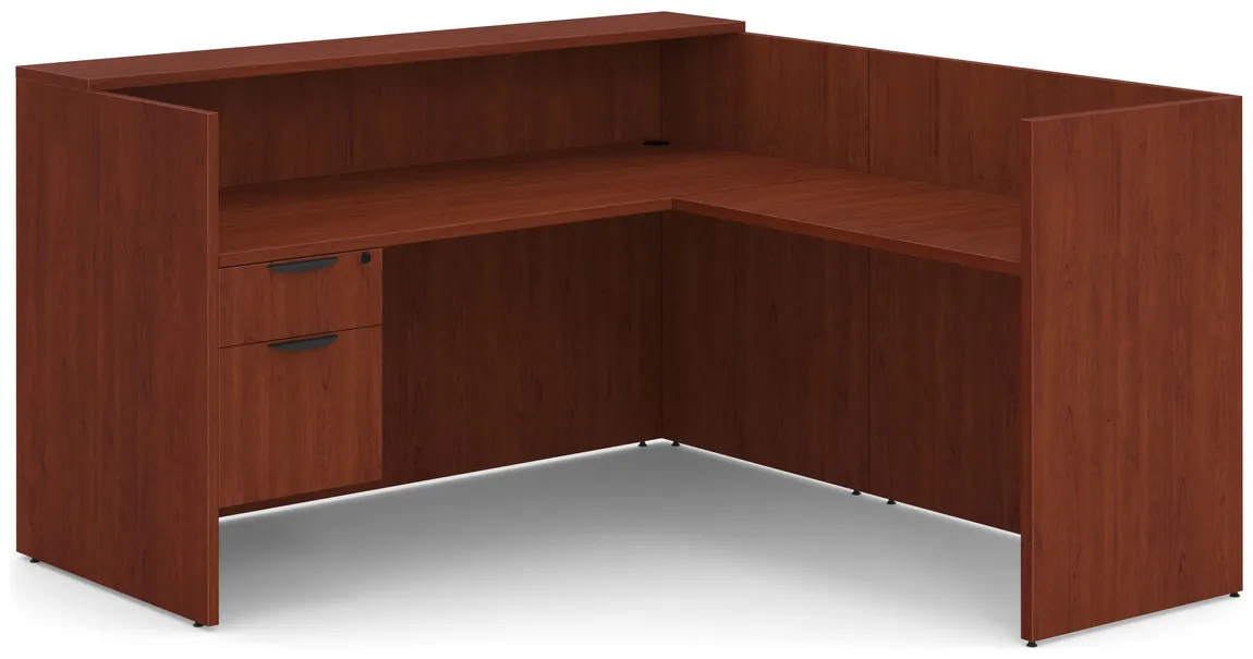 L-Shaped Reception Desk