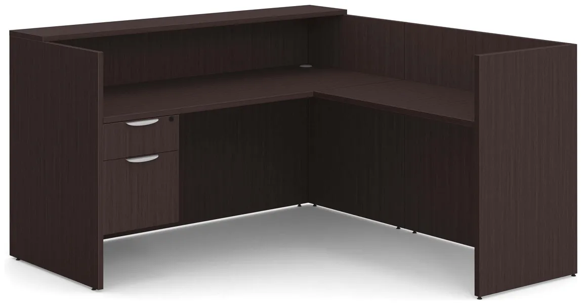 L-Shaped Reception Desk