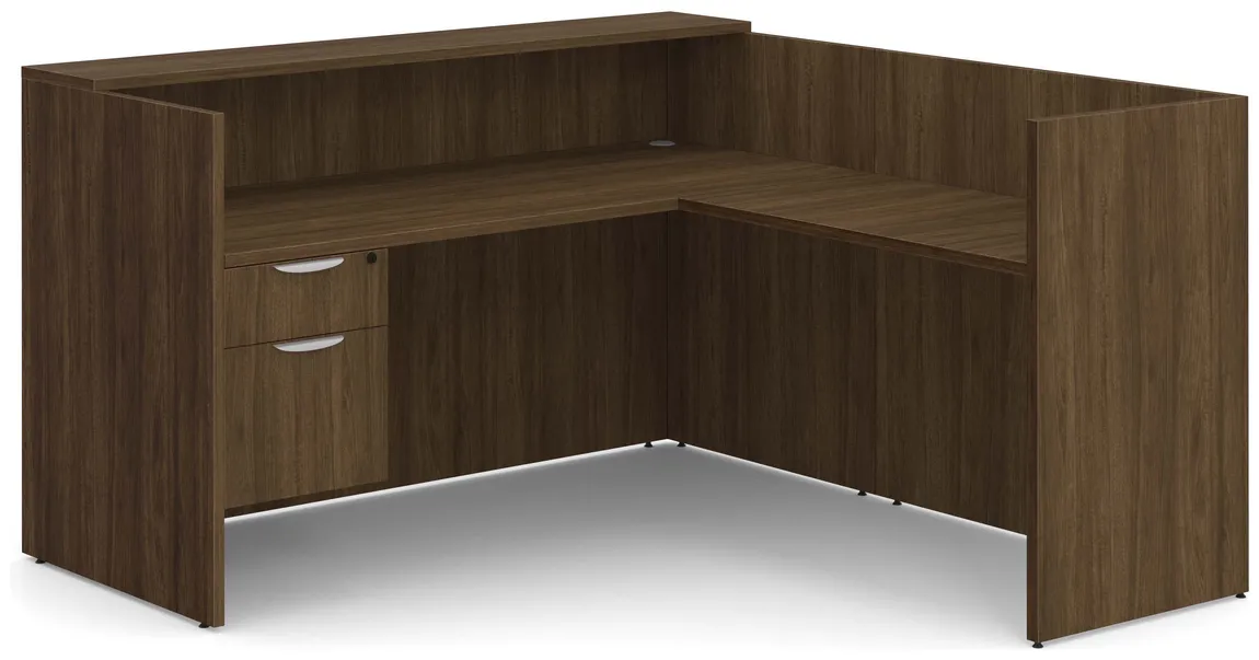 L-Shaped Reception Desk