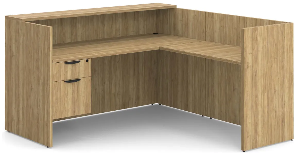 L-Shaped Reception Desk