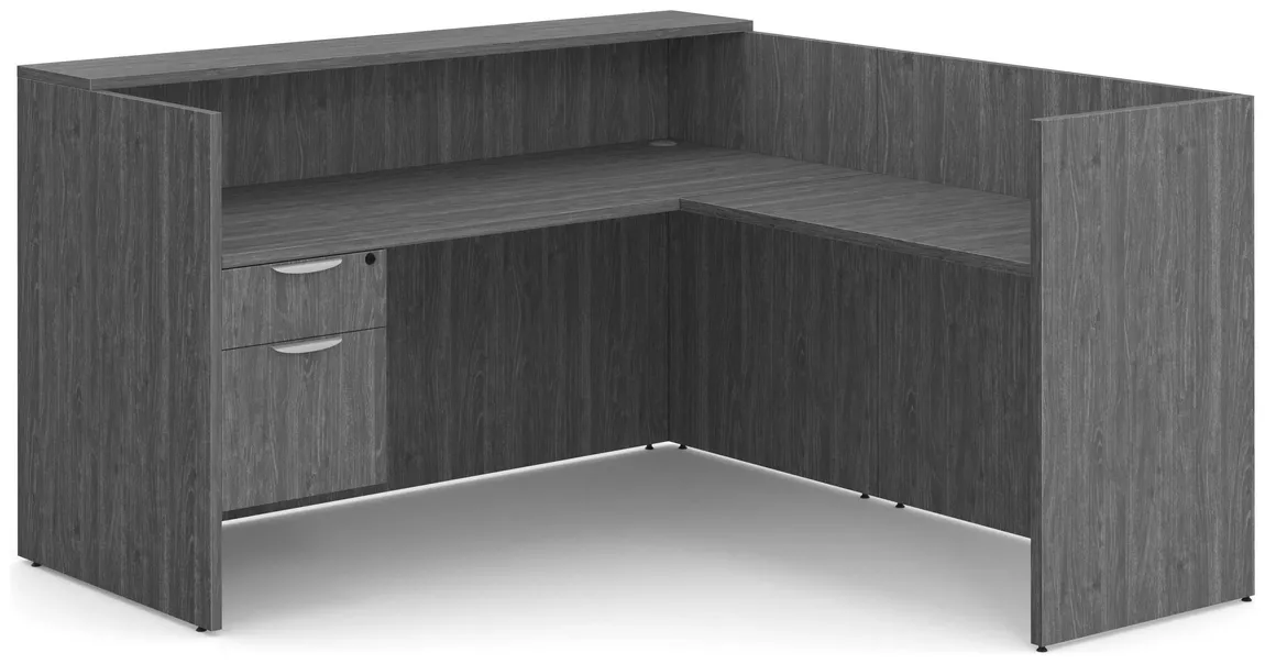 L-Shaped Reception Desk
