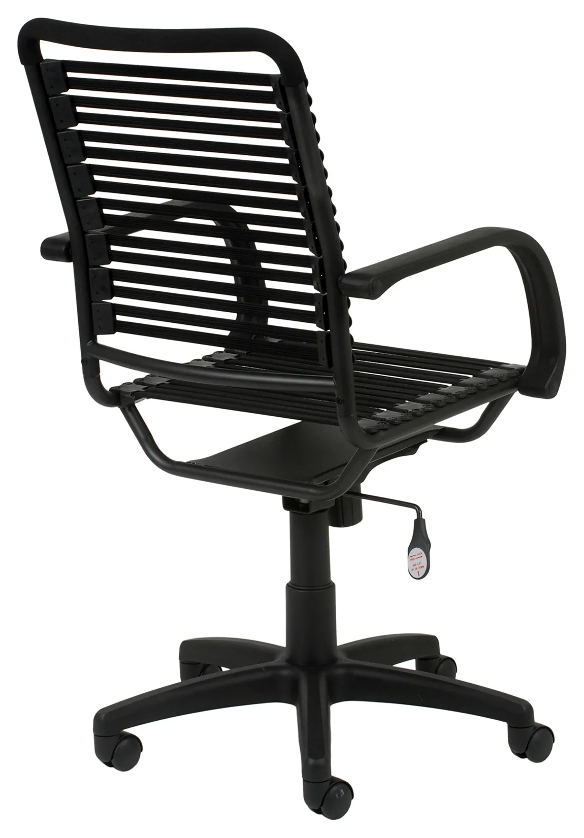 Modern Industrial High-Back Bungee Desk Chair
