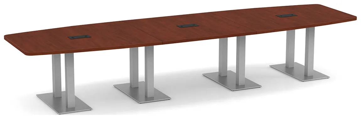 Modern Boat Shaped Conference Table