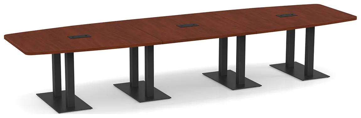 Modern Boat Shaped Conference Table