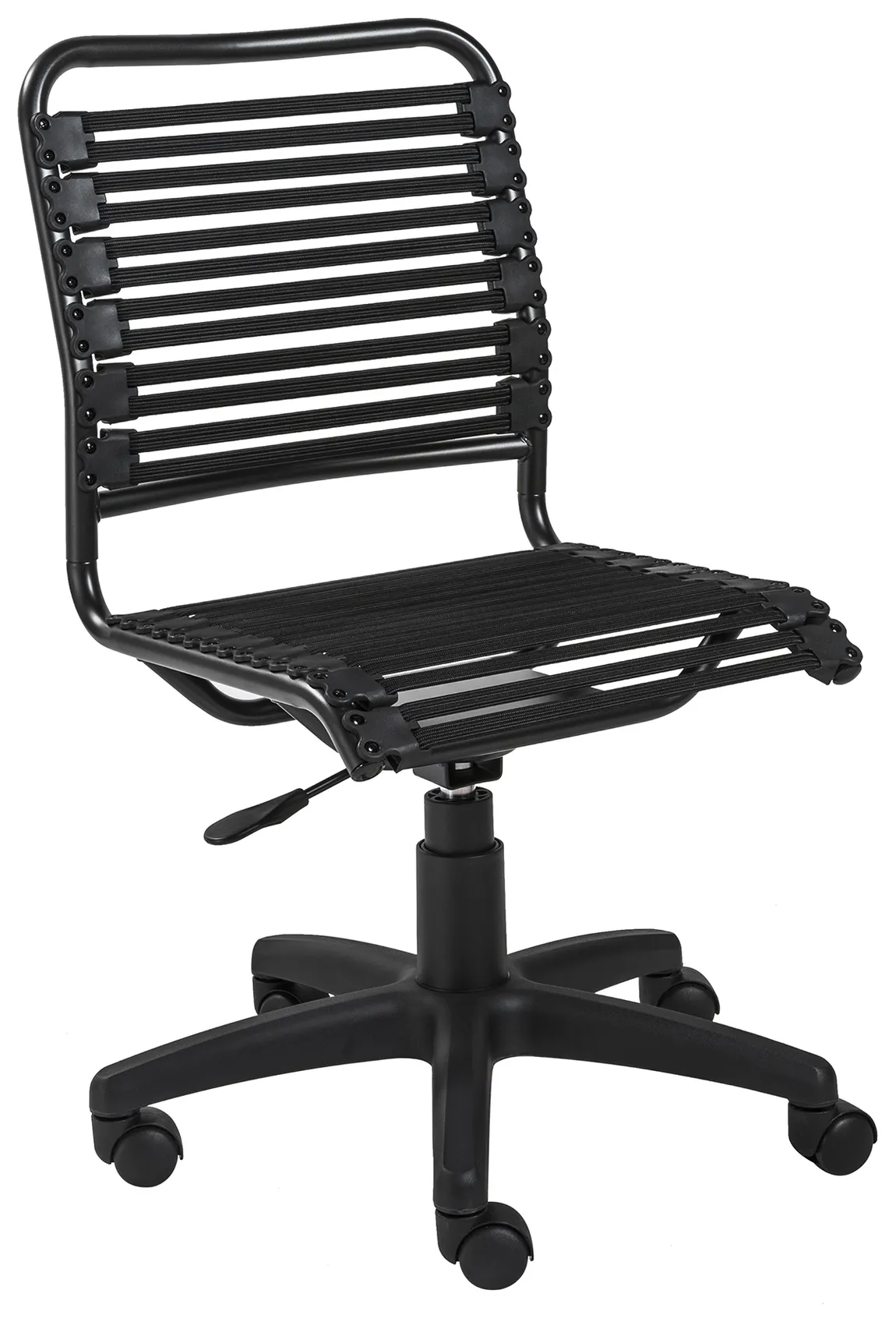 Modern Industrial Low-Back Bungee Task Chair