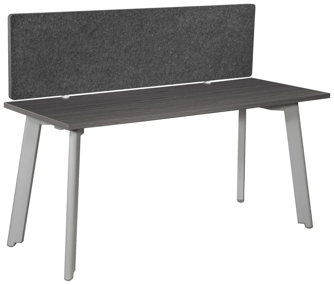 small small desk with privacy panel 15