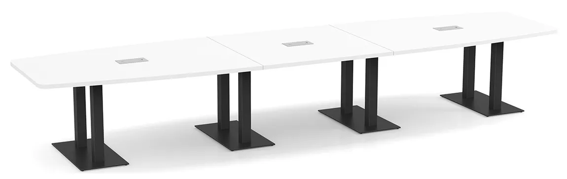 Modern Boat Shaped Conference Table