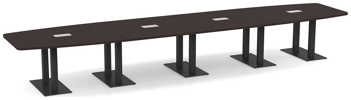 Modern Boat Shaped Conference Table