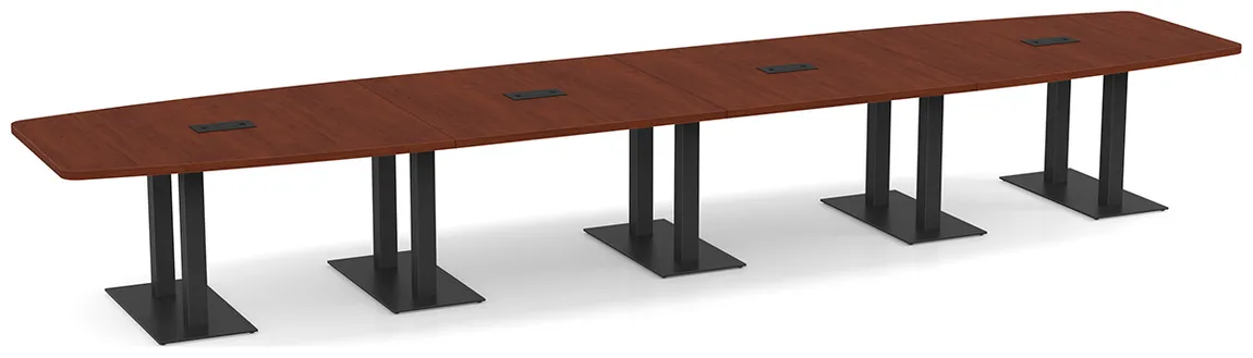 Modern Boat Shaped Conference Table