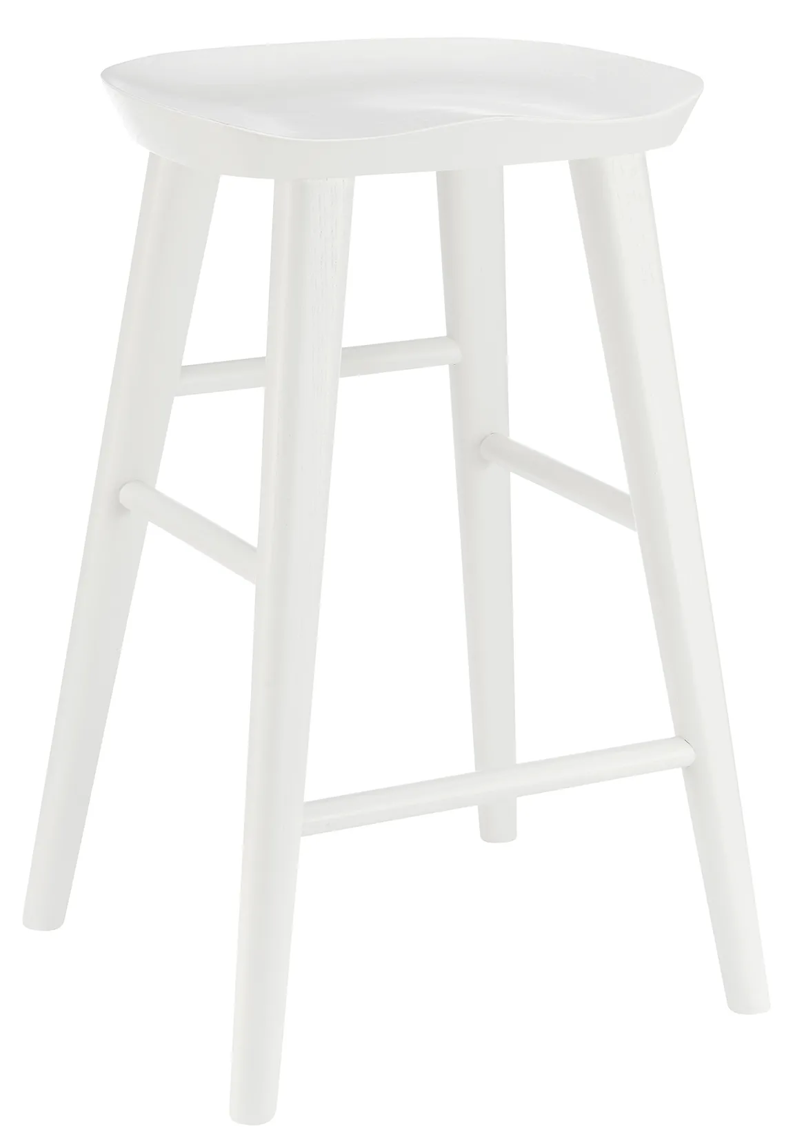 Simple Scandinavian Counter Stool