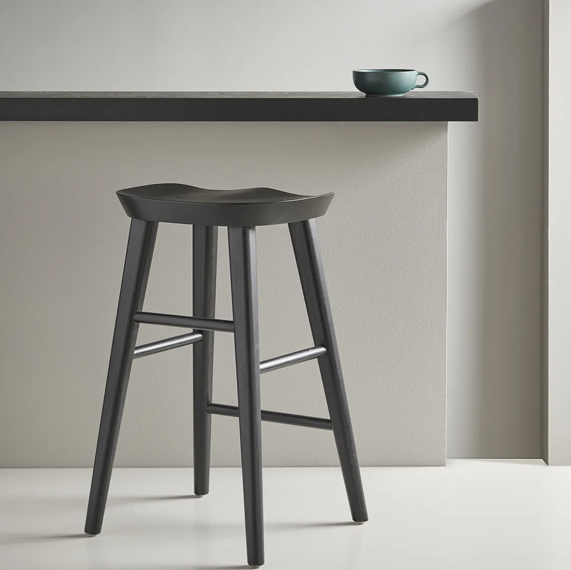 Simple Scandinavian Counter Stool