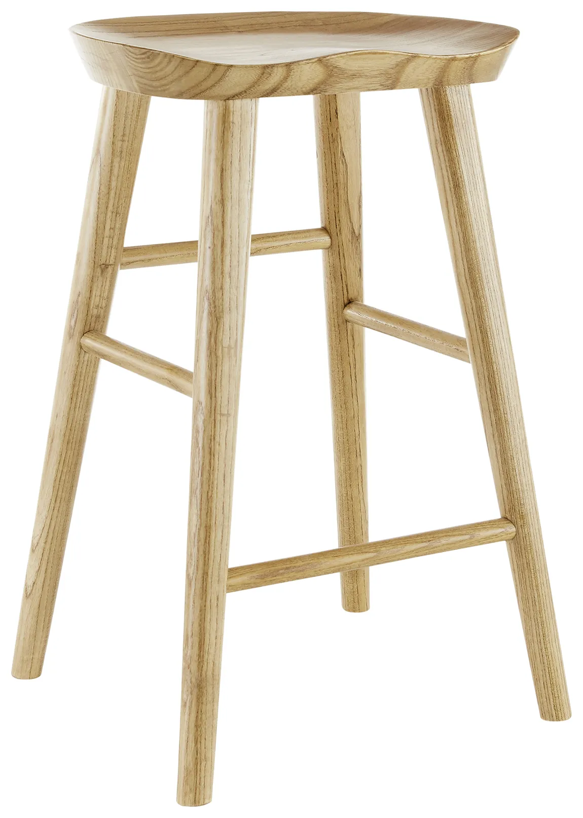 Simple Scandinavian Counter Stool