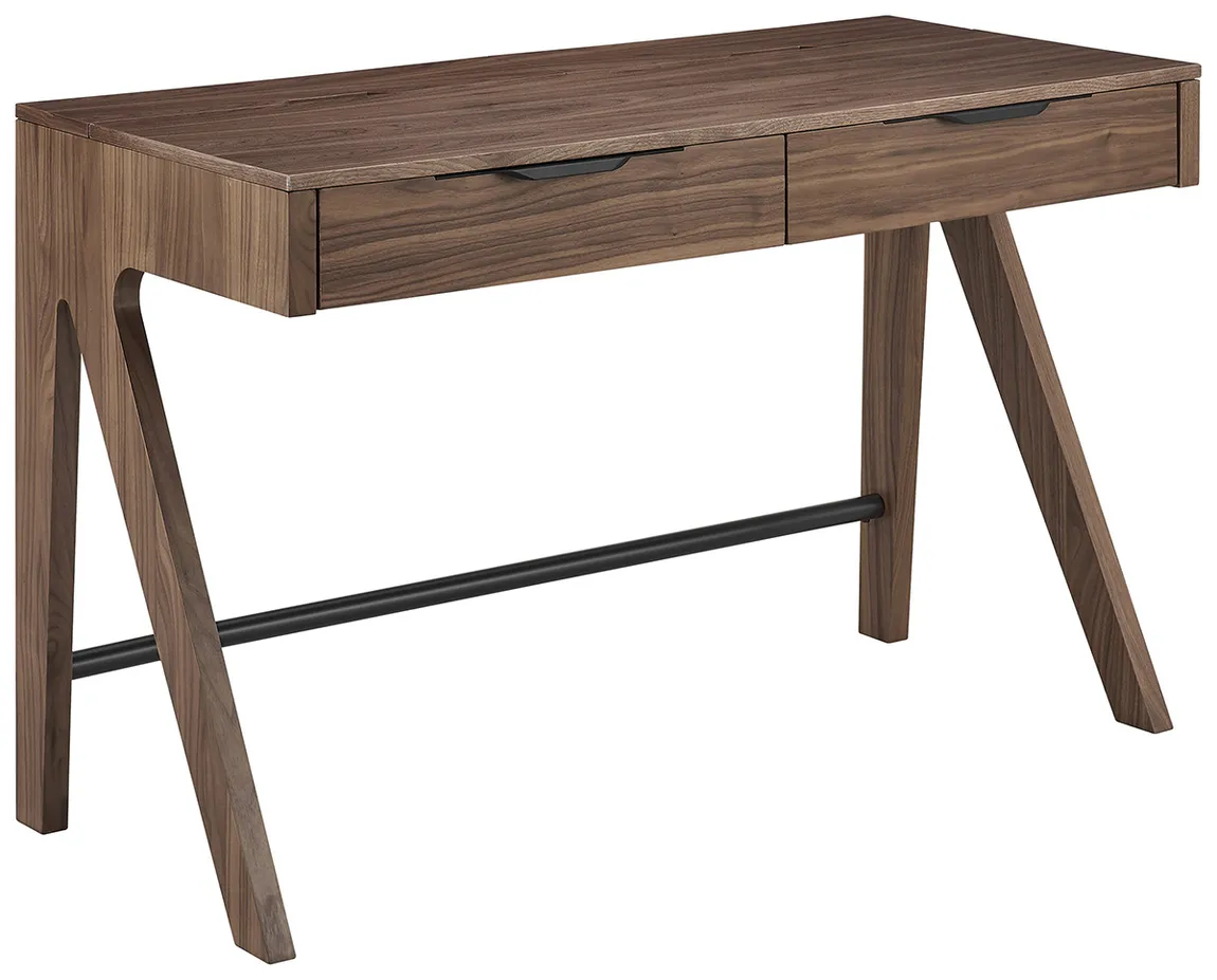 Mid-Century Flip-Top Desk