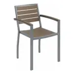 Silver/Mocha Eveleen Chair Color