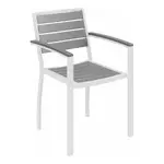 White/Gray Eveleen Chair Color