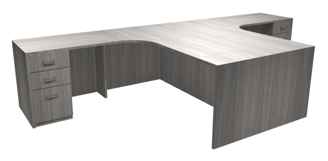 T shaped Two Person Desk