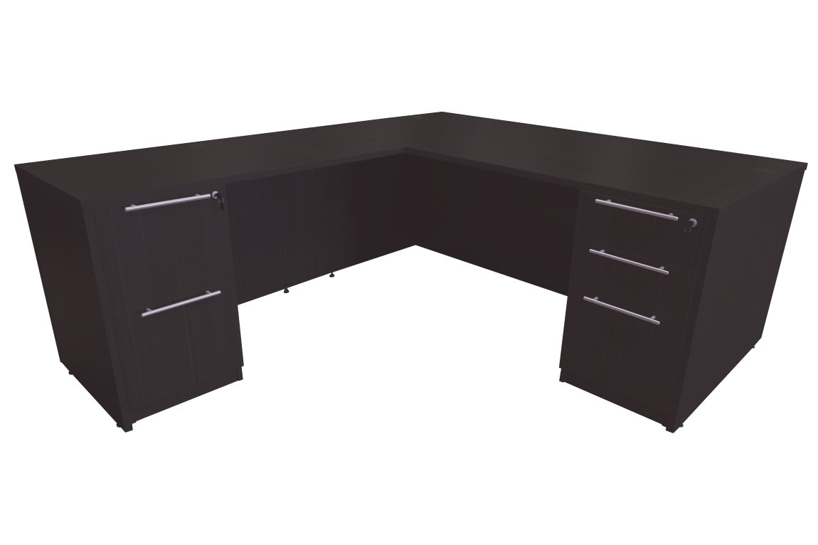 L Shaped Desk With Drawers